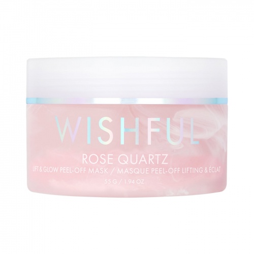 WISHFUL Rose Quartz Lift & Glow Peel Off Mask купить в Beauty Storage. Быстрая доставка по России и СНГ.