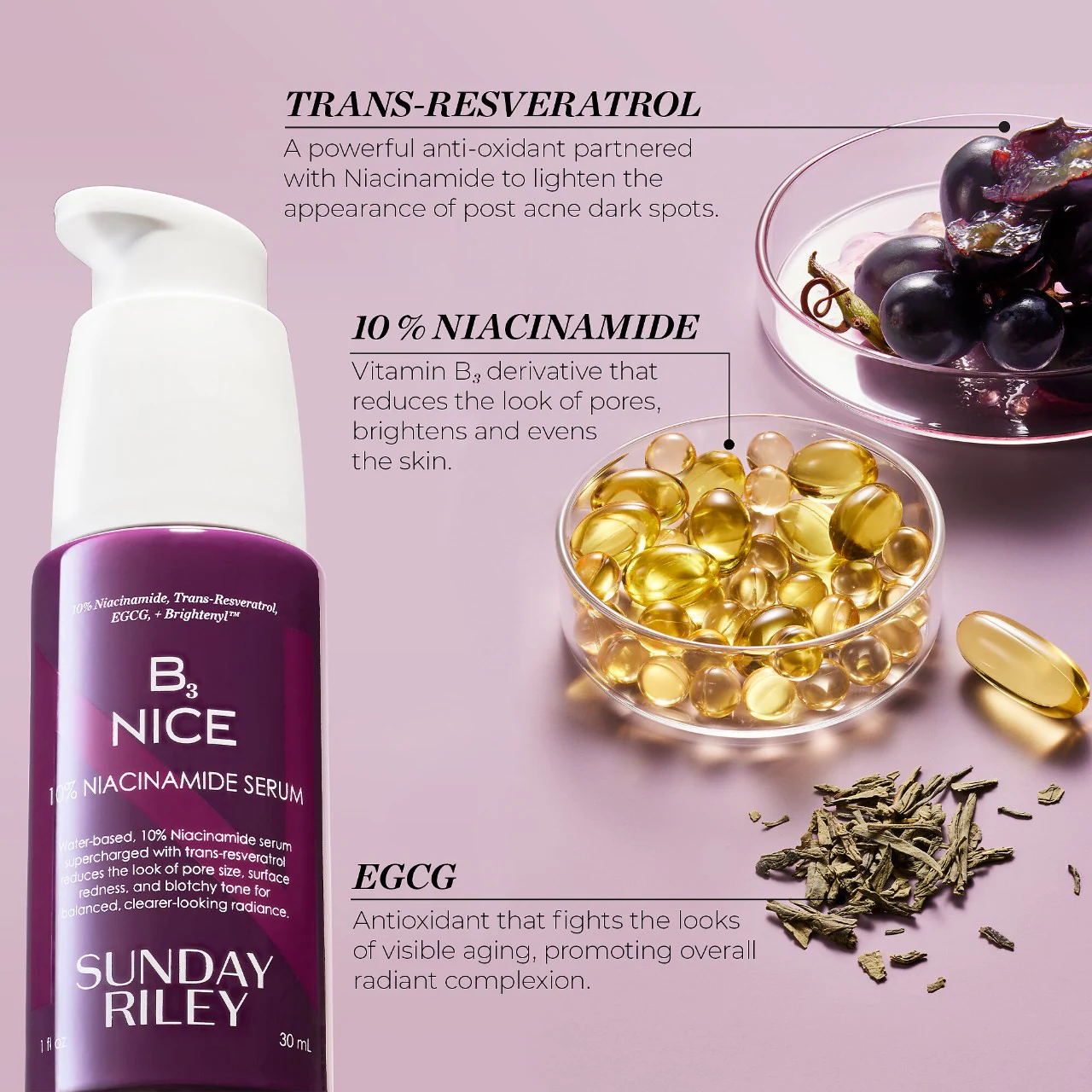 SUNDAY RILEY B3 Nice 10% Niacinamide Serum купить в Beauty Storage. Быстрая доставка по России и СНГ.