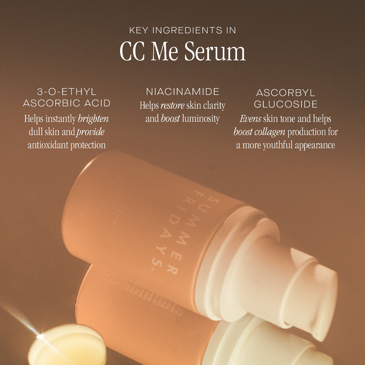 SUMMER FRIDAYS CC Me Vitamin C Serum