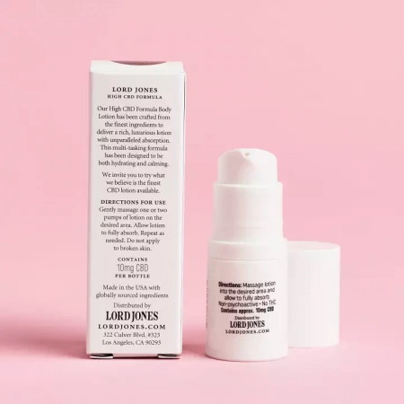 LORD JONES High CBD Formula Body Lotion Mini