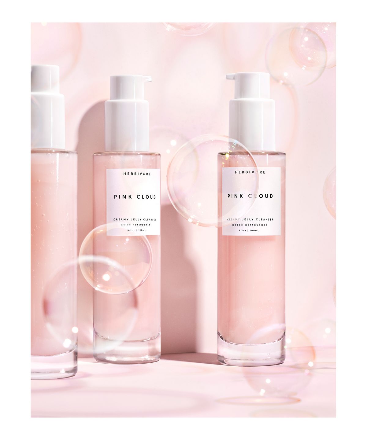 HERBIVORE Pink Cloud Rosewater + Tremella Creamy Jelly Cleanser купить в Beauty Storage. Быстрая доставка по России и СНГ.