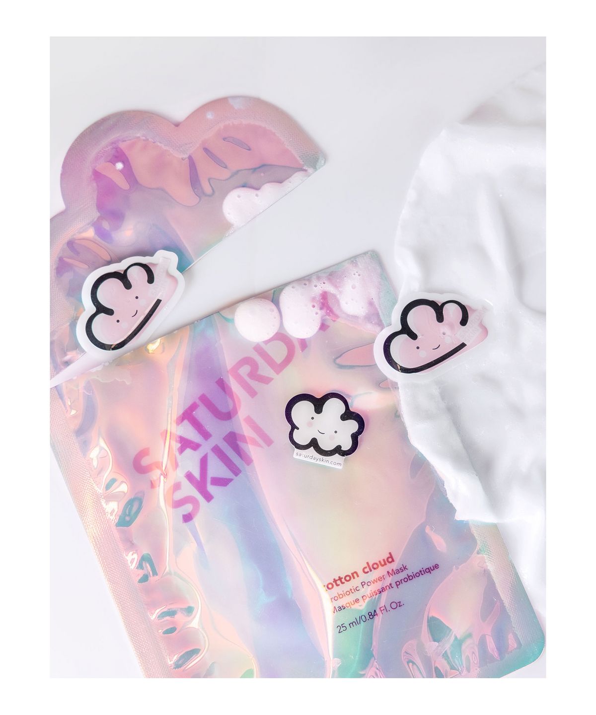 SATURDAY SKIN Cotton Cloud Probiotic Power Mask купить в Beauty Storage. Быстрая доставка по России и СНГ.