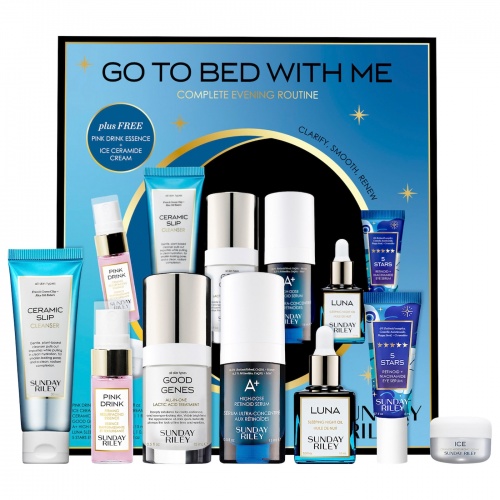 SUNDAY RILEY Go To Bed With Me Anti-Aging Night Routine купить в Beauty Storage. Быстрая доставка по России и СНГ.