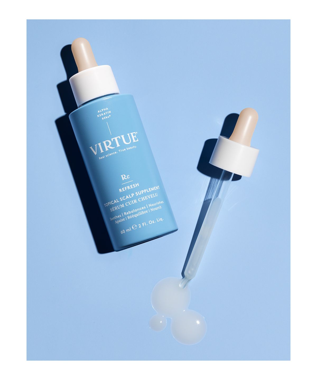 VIRTUE Scalp & Hair Treatment Kit (150ml, 60ml)