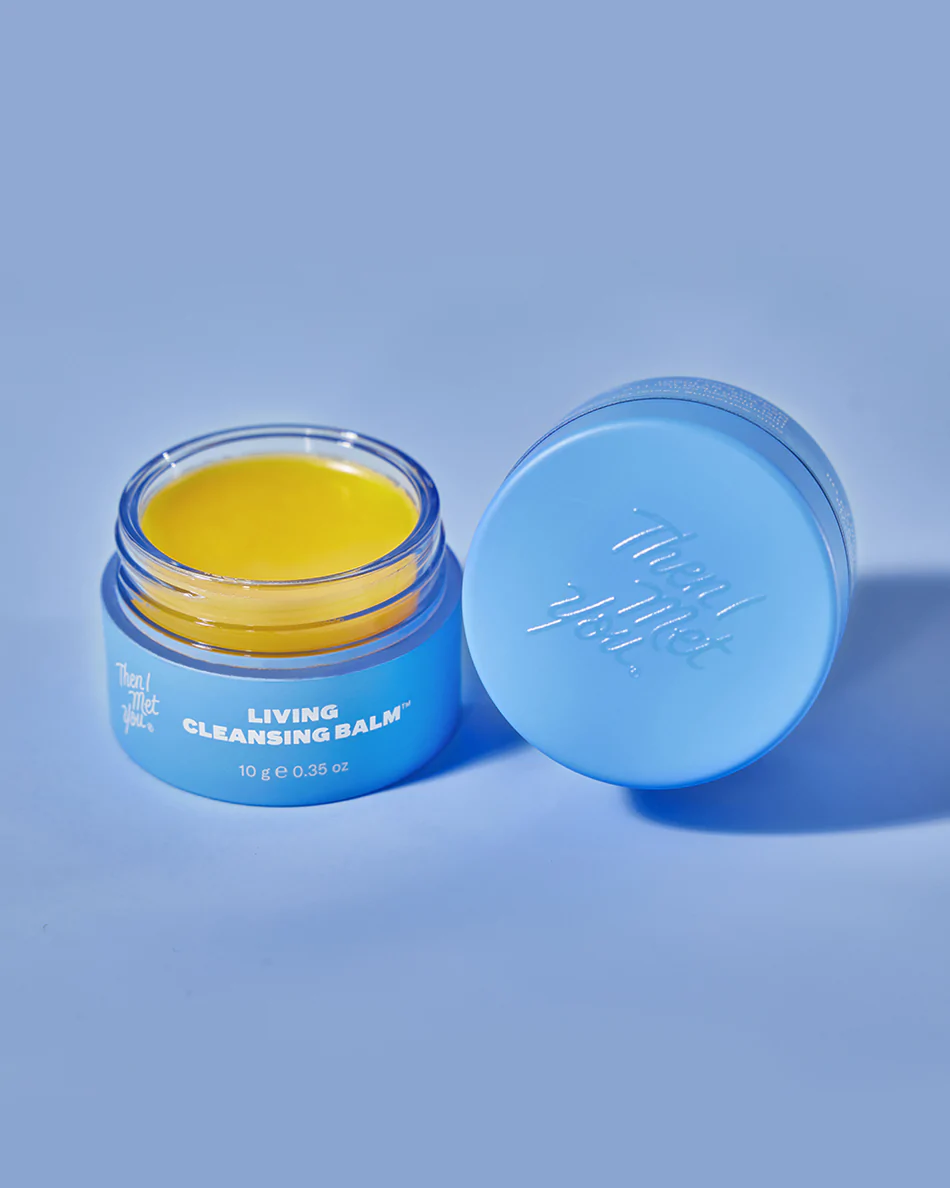 THEN I MET YOU Living Cleansing Balm Travel Mini  купить в Beauty Storage. Быстрая доставка по России и СНГ.