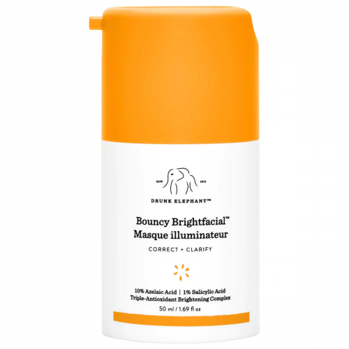 DRUNK ELEPHANT Bouncy Brightfacial Brightening Mask with 10% Azelaic Acid + 1% Salicylic Acid купить в Beauty Storage. Быстрая доставка по России и СНГ.