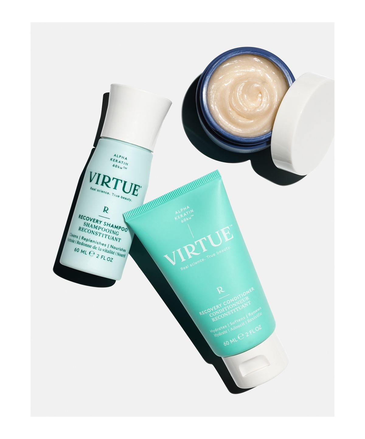 VIRTUE Discovery Kit - Repair & Strengthen (2 x 60ml, 15ml)