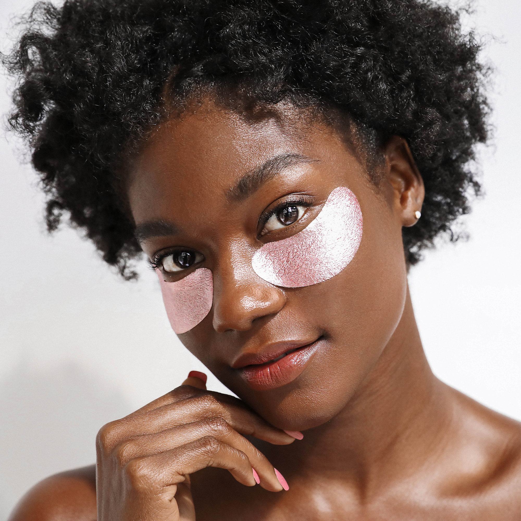 WANDER BEAUTY Baggage Claim Rose Gold Eye Masks