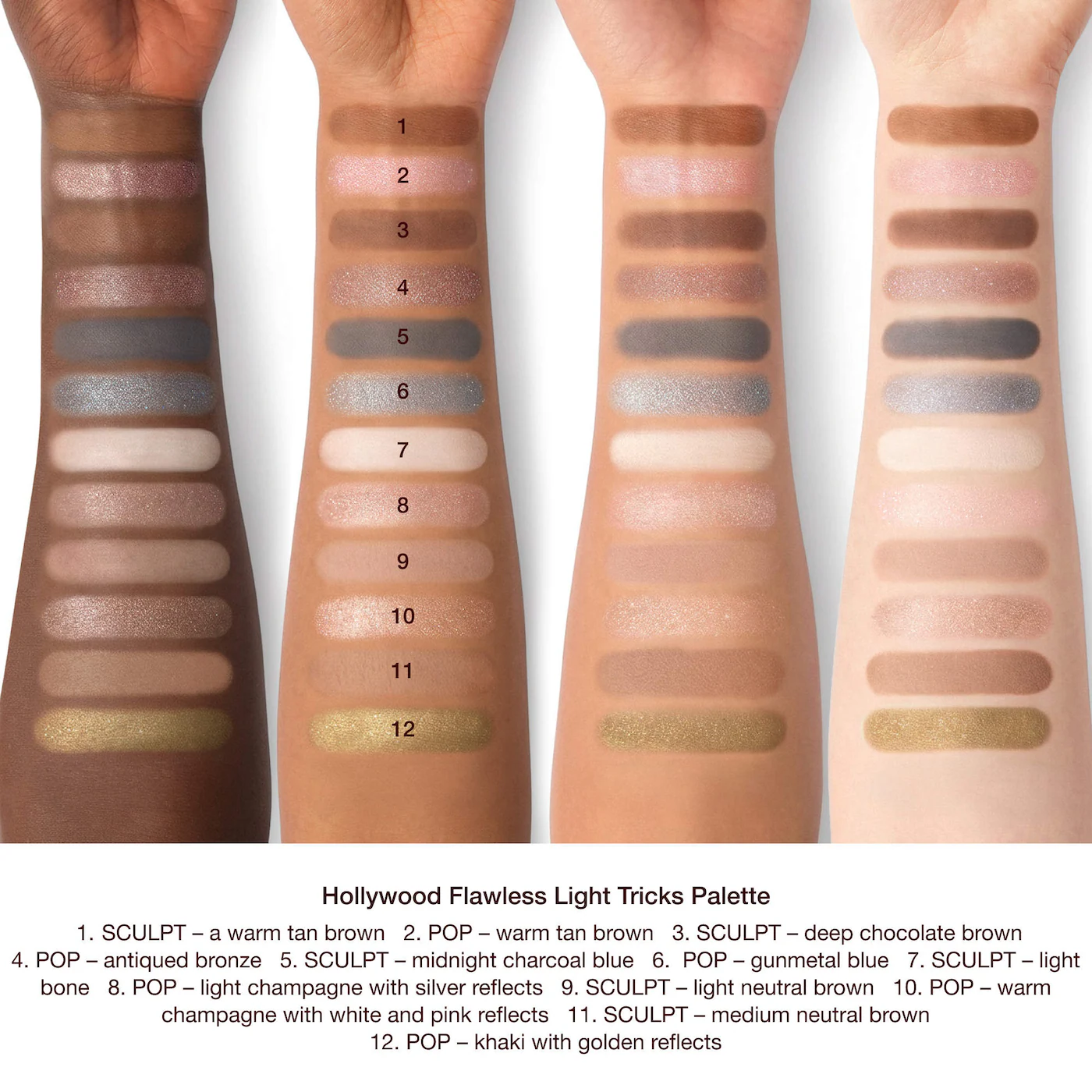 Купить CHARLOTTE TILBURY Hollywood Flawless Light Tricks Eyeshadow Palette на Beautystorage.ru. Быстрая доставка по России и СНГ.

