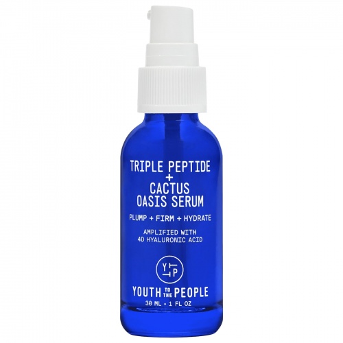 YOUTH TO THE PEOPLE Triple Peptide + Cactus Hydrating + Firming Oasis Serum купить в Beauty Storage. Быстрая доставка по России и СНГ.
