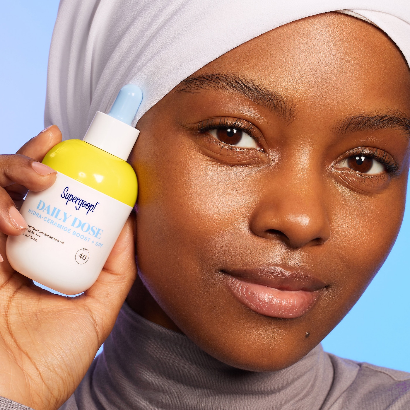 SUPERGOOP! Daily Dose Hydra-Ceramide Boost + SPF 40 Sunscreen Oil PA+++ купить в Beauty Storage. Быстрая доставка по России и СНГ.
