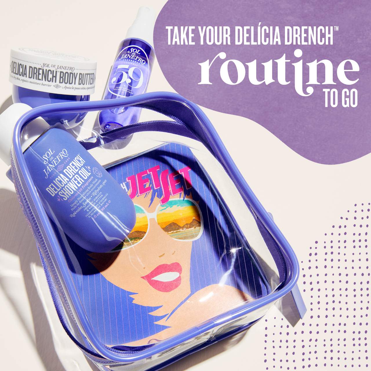 SOL DE JANEIRO Delicia Drench Jet Set купить в Beauty Storage. Быстрая доставка по России и СНГ.

