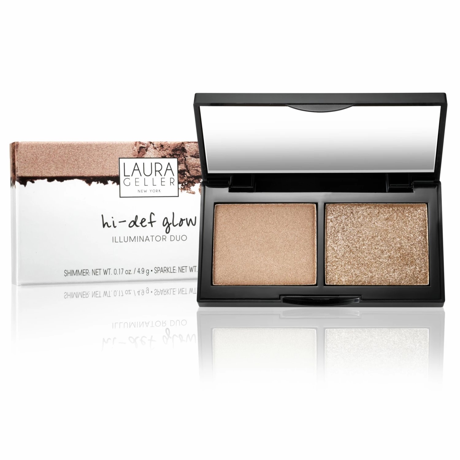 LAURA GELEER Hi-Def Glow Illuminator Duo - Bed of Roses