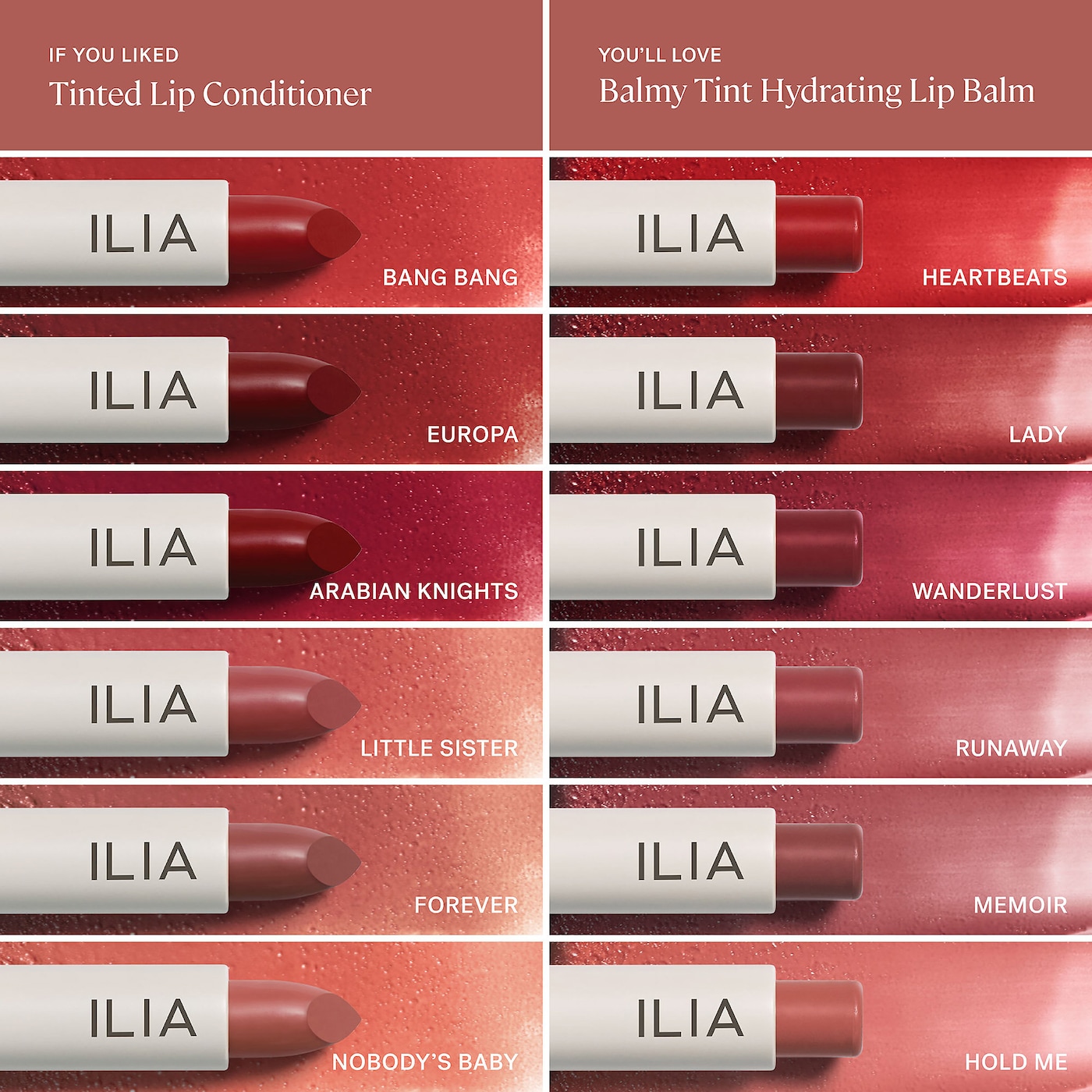 ILIA Balmy Tint Hydrating Lip Balm купить в Beauty Storage. Быстрая доставка по России и СНГ.
