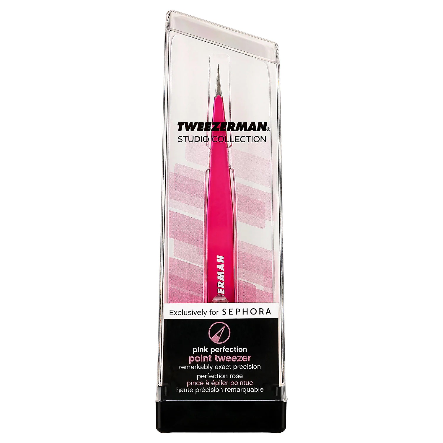 TWEEZERMAN Pink Perfection Point Tweezer