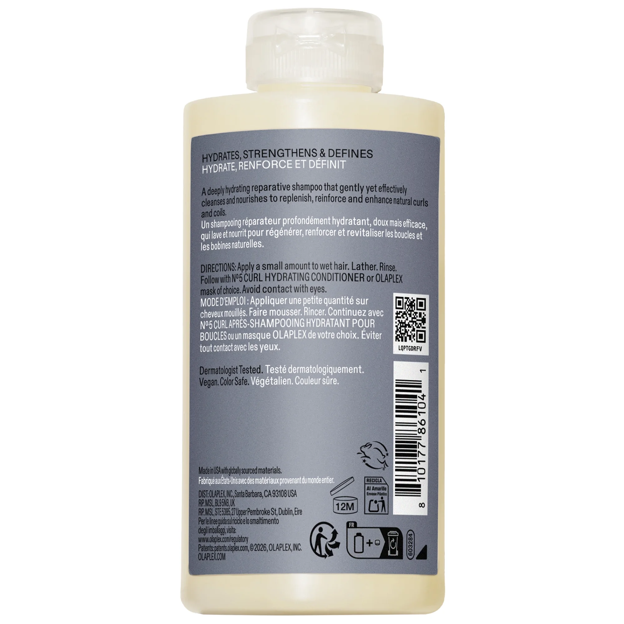 Купить OLAPLEX No.4 Curl Hydrating Curl Shampoo на Beautystorage.ru. Быстрая доставка по России и СНГ.