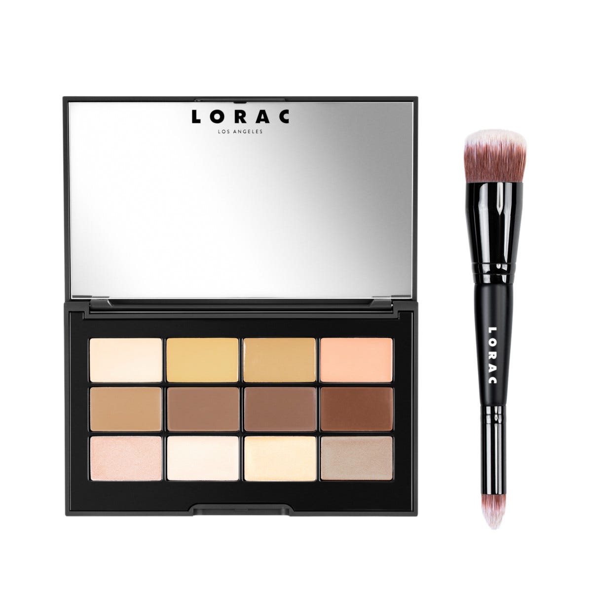 LORAC PRO Conceal/Contour Palette and Brush купить в Beauty Storage.  Быстрая доставка по России и СНГ.