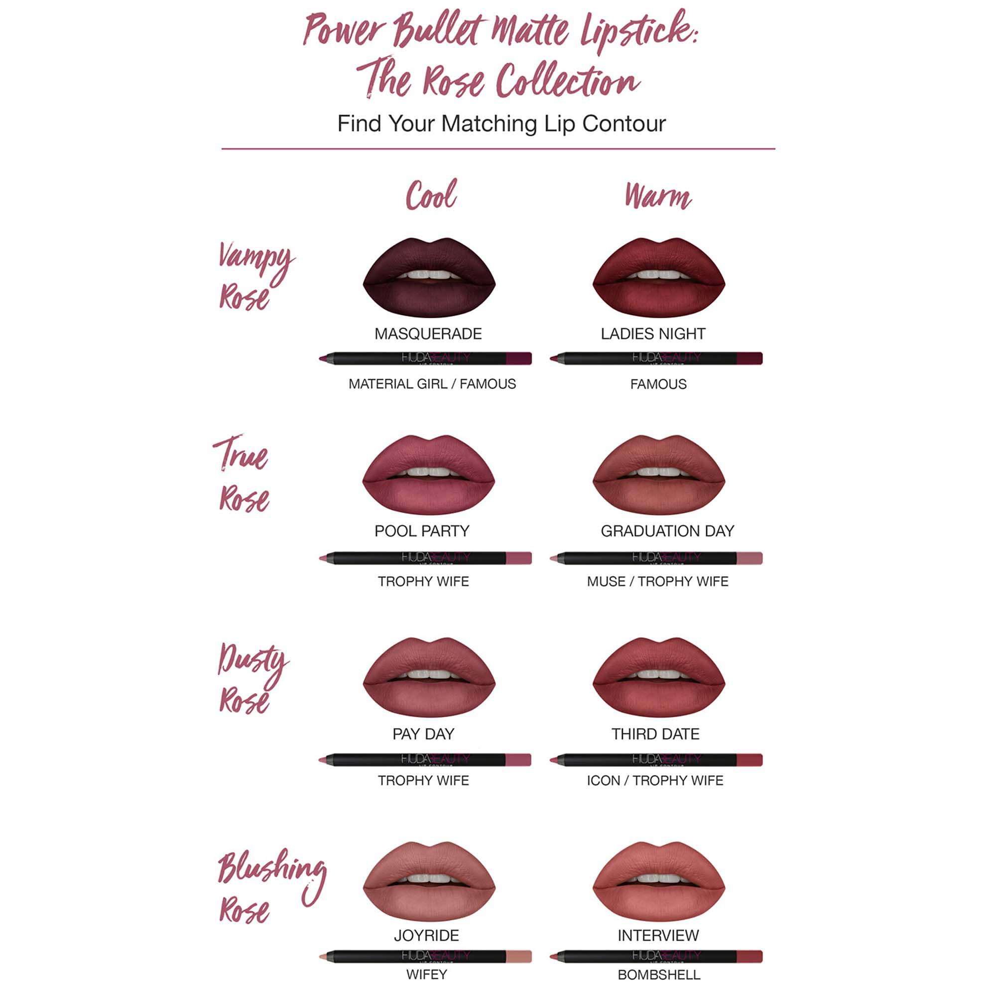 HUDA BEAUTY Power Bullet Matte Lipstick