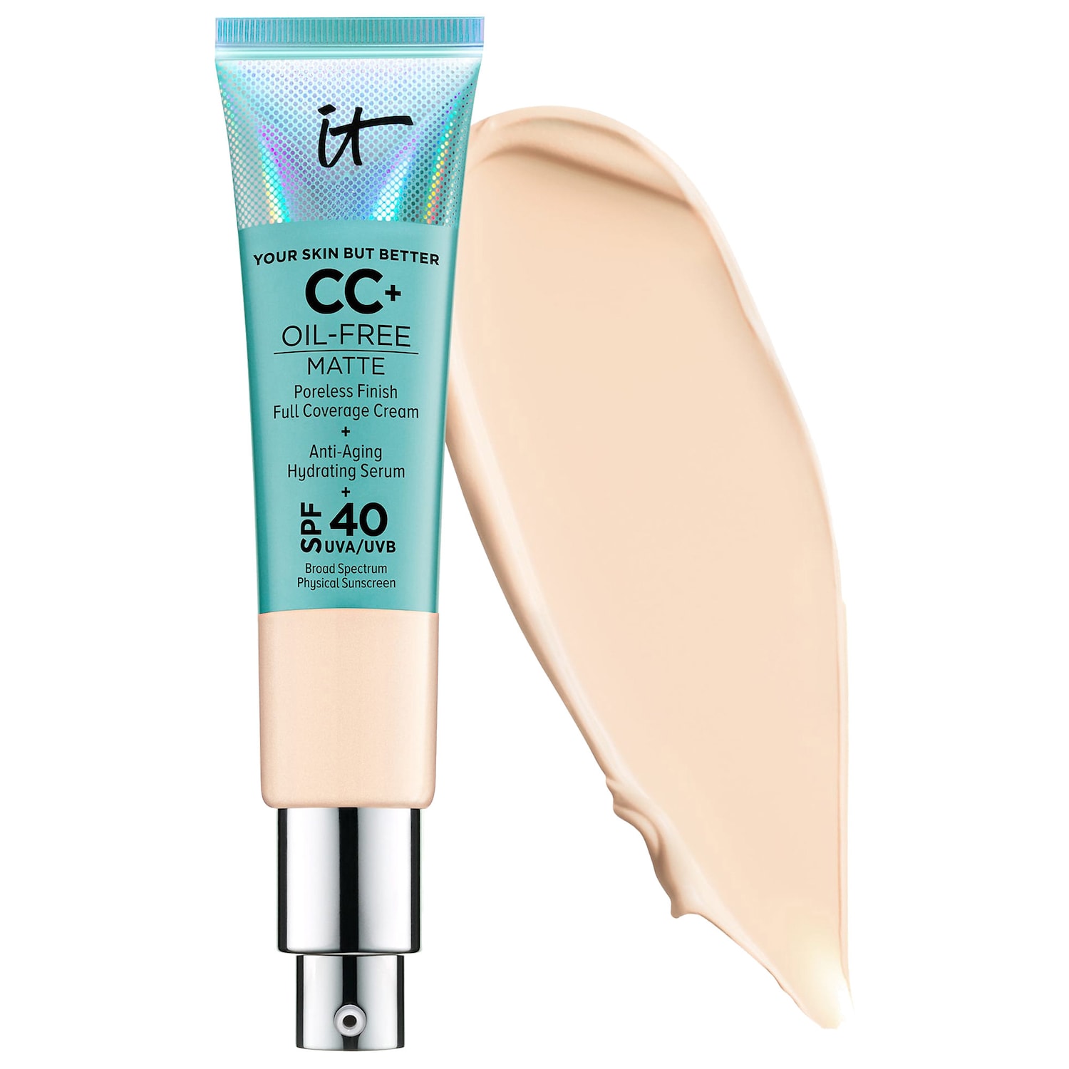 IT COSMETICS CC+ Cream Oil-Free Matte with SPF 40