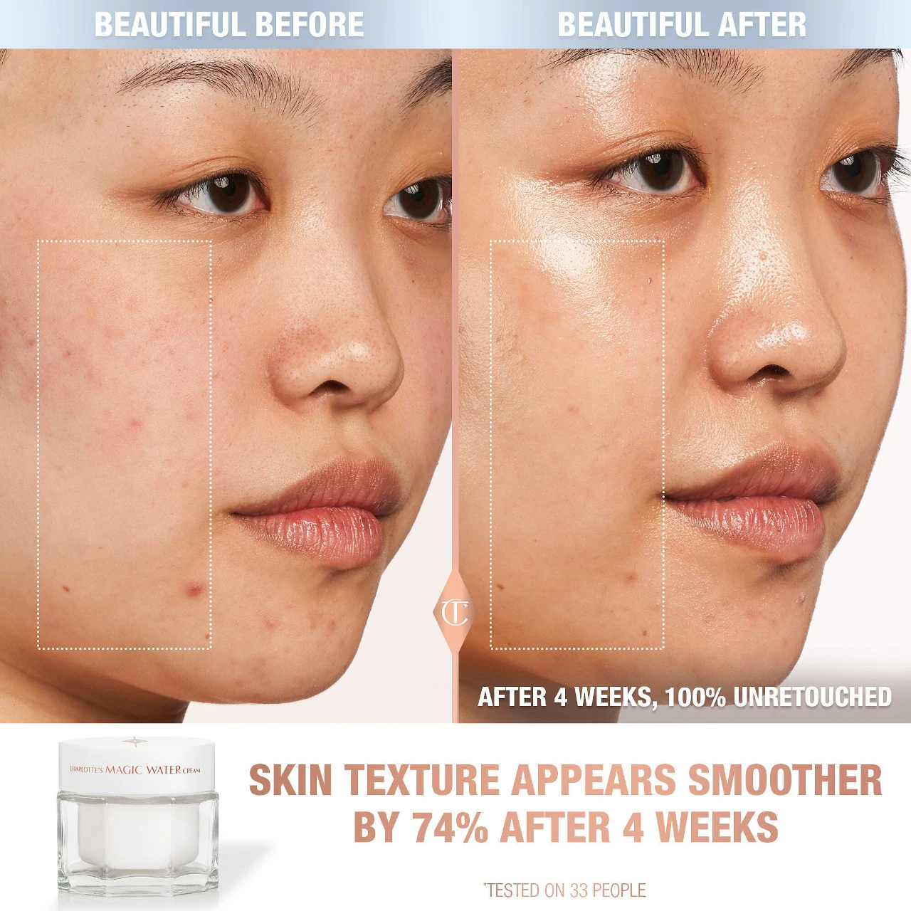 CHARLOTTE TILBURY Magic Water Cream Refillable Gel Moisturizer with Niacinamide купить в Beauty Storage. Быстрая доставка по России и СНГ.