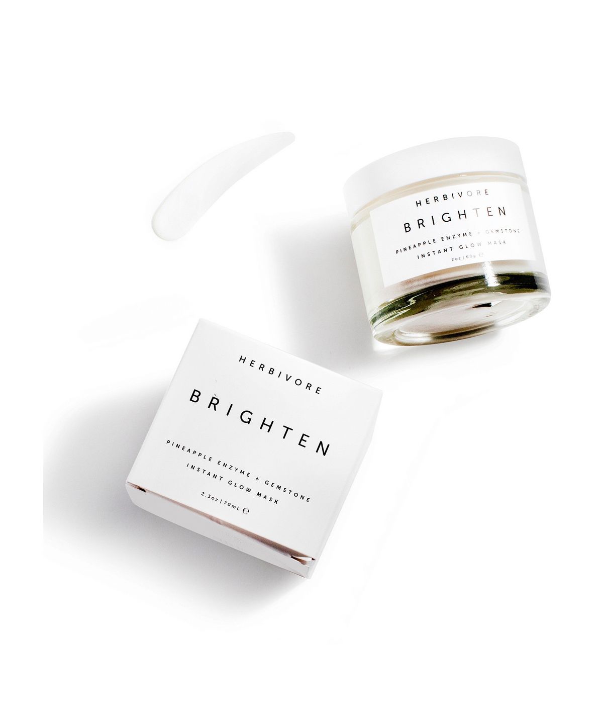 HERBIVORE Brighten Pineapple + Gemstone Mask купить в Beauty Storage. Быстрая доставка по России и СНГ.