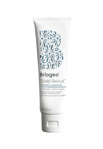 BRIOGEO Scalp Revival Charcoal + Coconut Oil Micro-exfoliating Scalp Scrub Shampoo - 59 мл