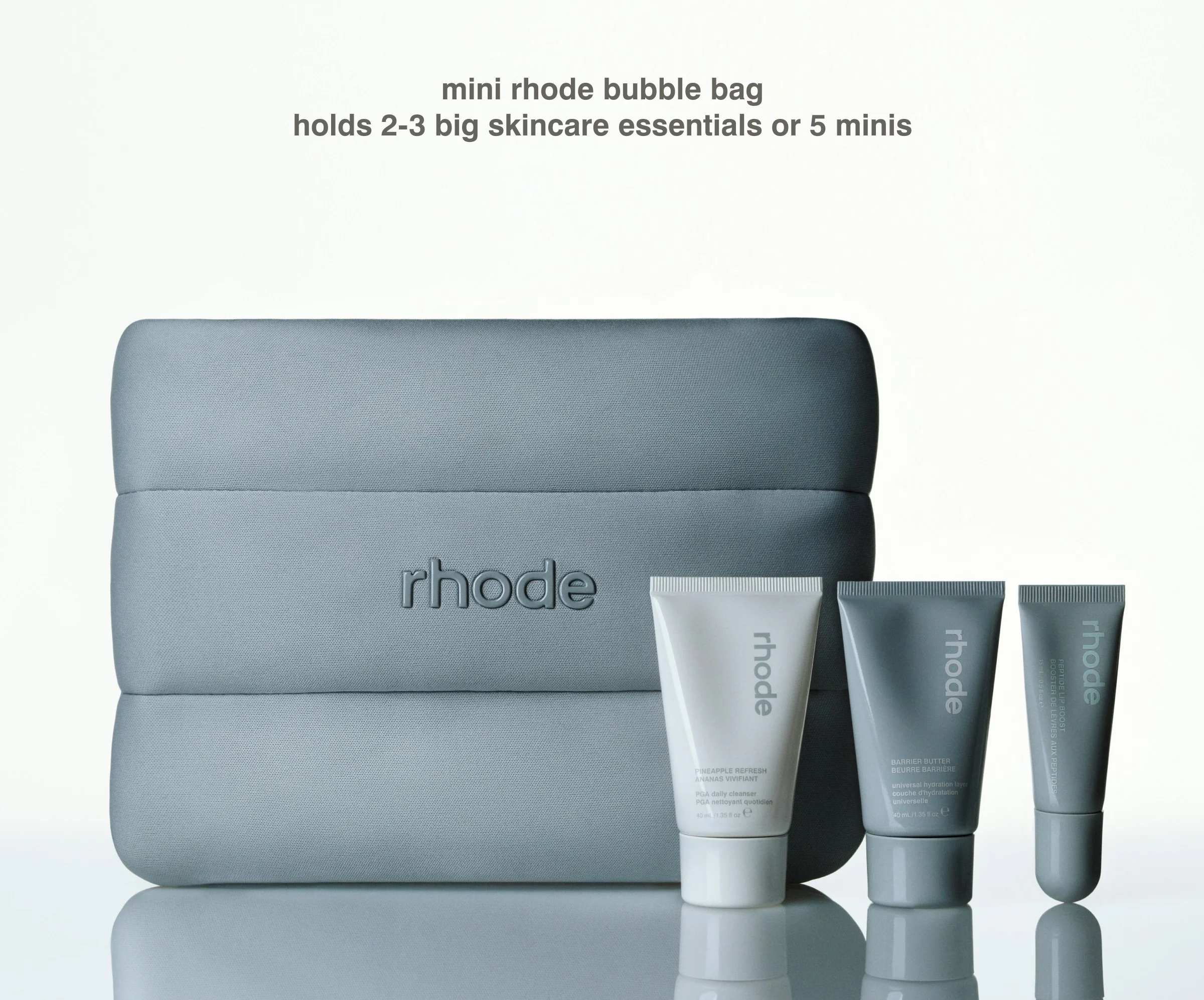 Купить RHODE Mini Bubble Bag на Beautystorage.ru. Быстрая доставка по России и СНГ.