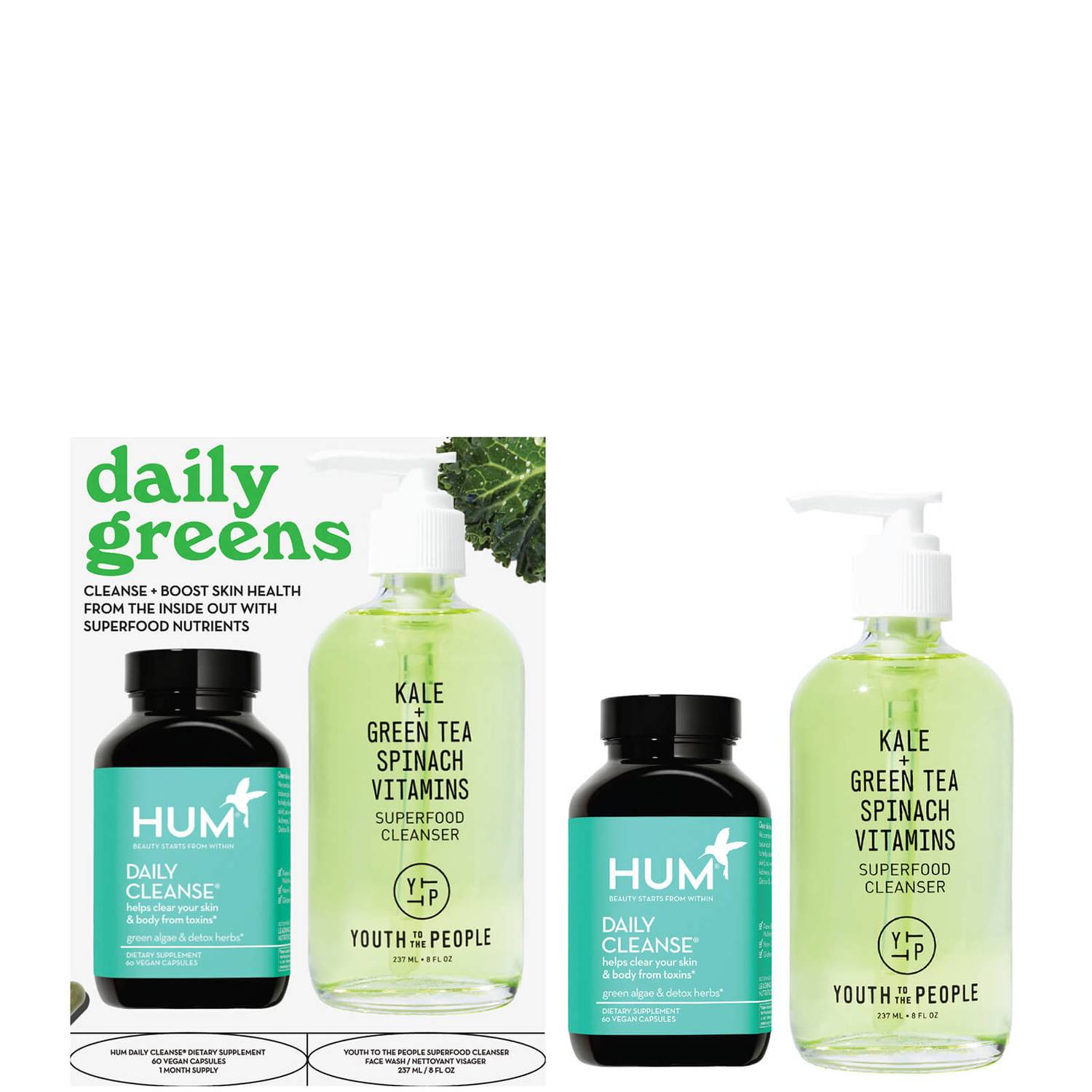 HUM X YTTP Daily Greens Bundle купить в Beauty Storage. Быстрая доставка по России и СНГ.
