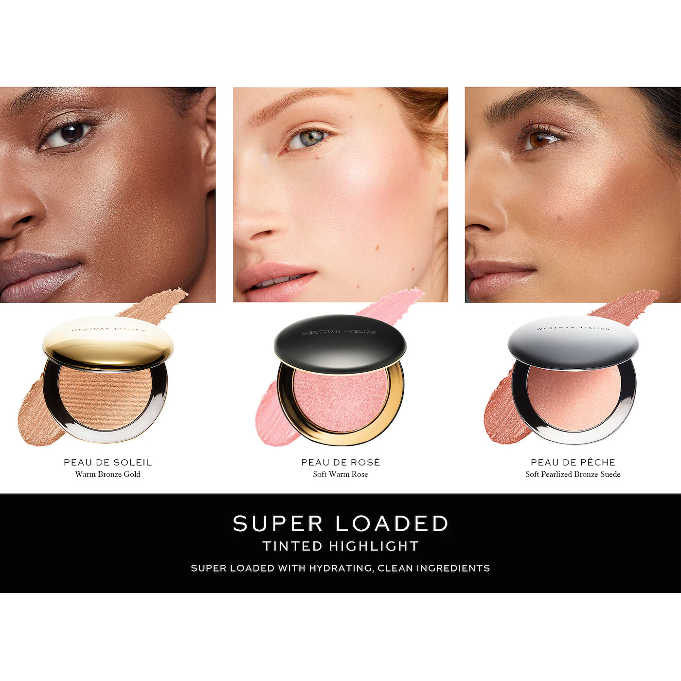 WESTMAN ATELIER Super Loaded Tinted Cream Highlighter купить в Beauty Storage. Быстрая доставка по России и СНГ.