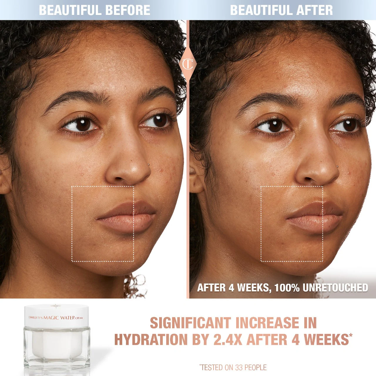 CHARLOTTE TILBURY Magic Water Cream Refillable Gel Moisturizer with Niacinamide купить в Beauty Storage. Быстрая доставка по России и СНГ.