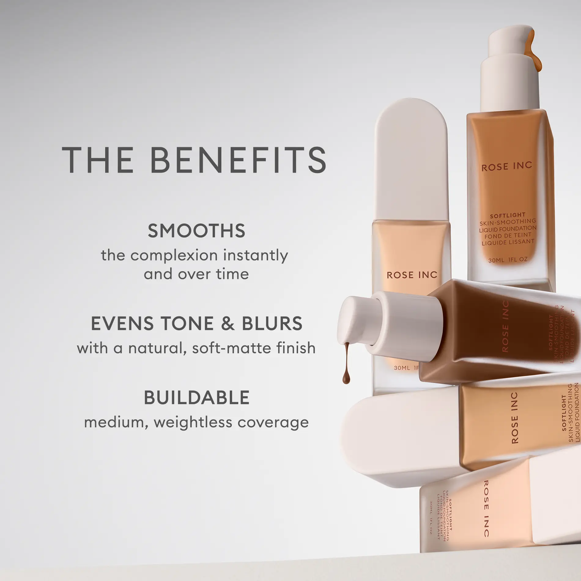 Купить ROSE INC Softlight Skin-Smoothing Liquid Foundation на Beautystorage.ru. Быстрая доставка по России и СНГ.
