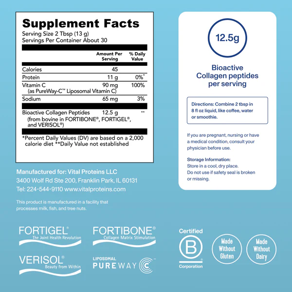 VITAL PROTEINS Daily Foundational Support купить в Beauty Storage. Быстрая доставка по России и СНГ.