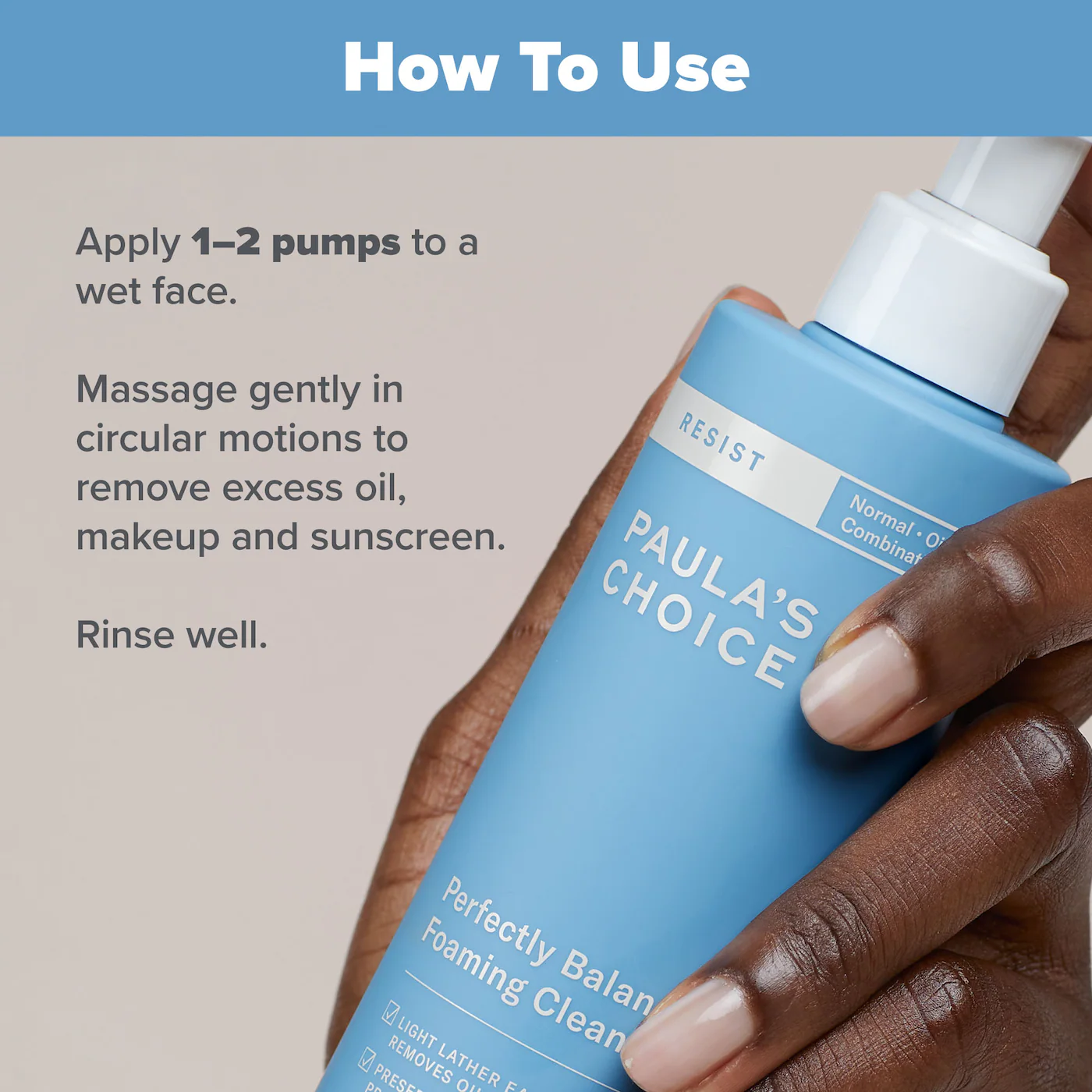 PAULA'S CHOICE RESIST Perfectly Balanced Foaming Cleanser купить в Beauty Storage. Быстрая доставка по России и СНГ.
