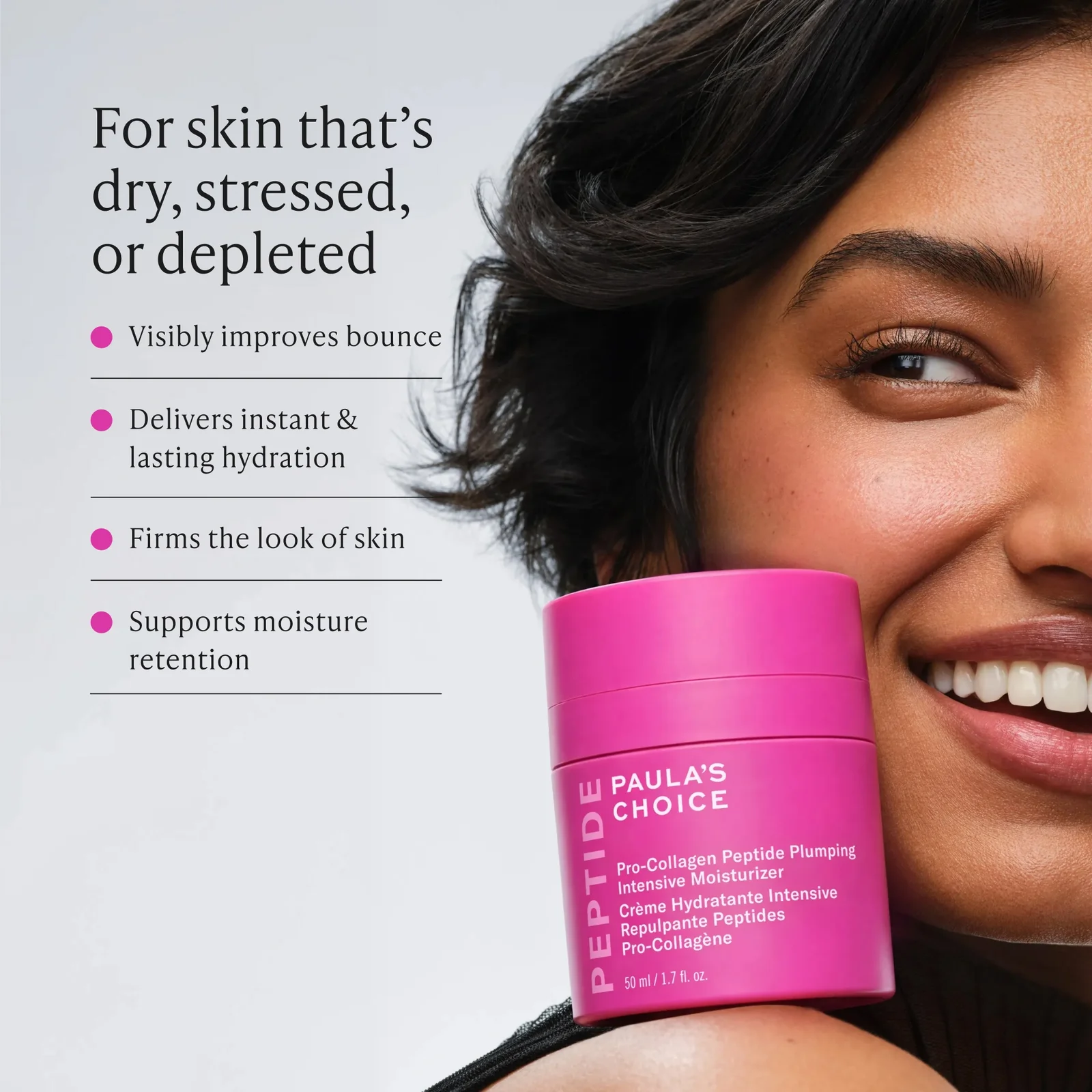 Купить PAULA'S CHOICE Pro-Collagen Peptide Plumping Intensive Moisturiser на Beautystorage.ru. Быстрая доставка по России и СНГ.
