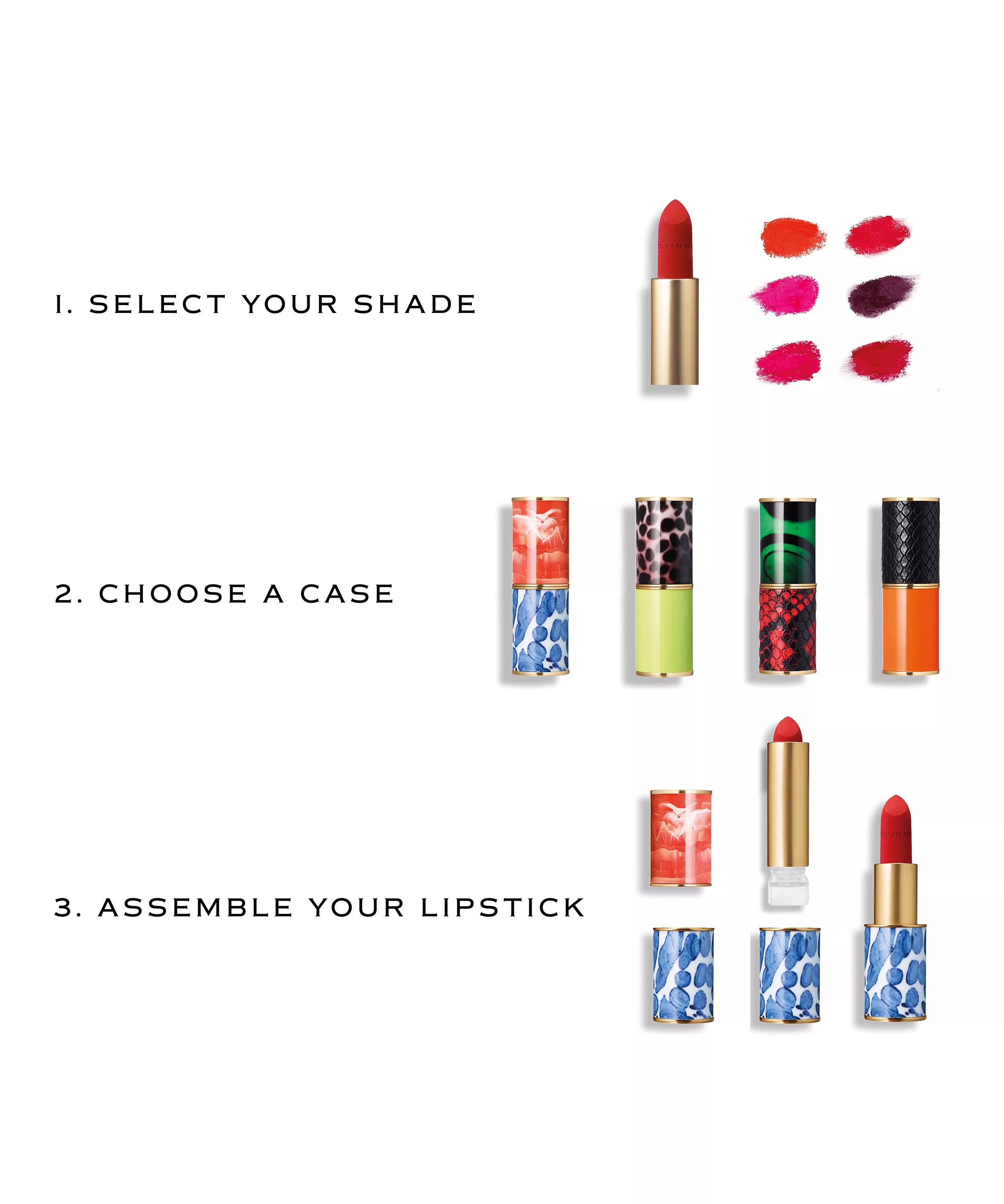 DRIES VAN NOTEN Satin Lipstick Refill купить в Beauty Storage. Быстрая доставка по России и СНГ.