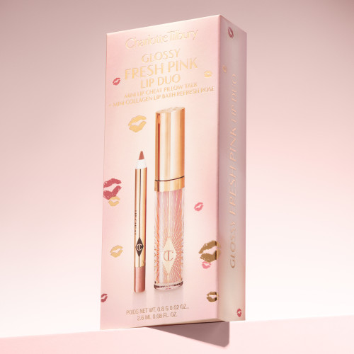 CHARLOTTE TILBURY Glossy Lip Duo Fresh Pink купить в Beauty Storage. Быстрая доставка по России и СНГ.