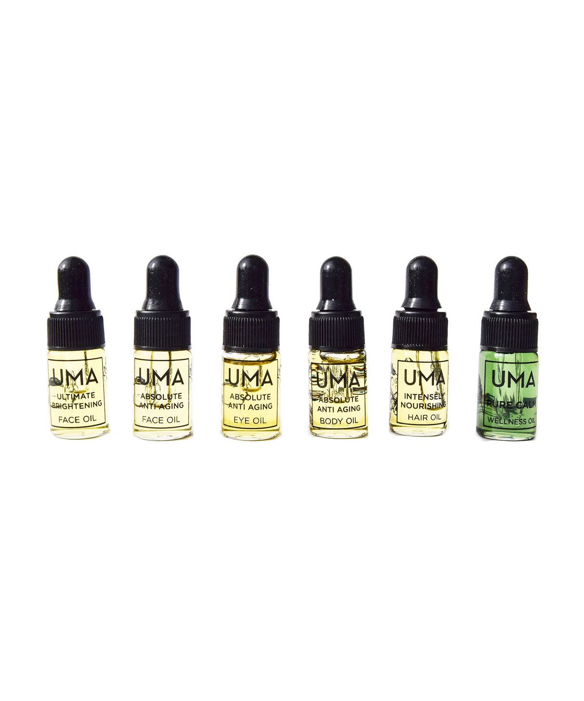 UMA Oils Bestsellers Trial Kit (6 x 3ml)