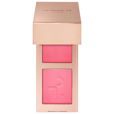 PATRICK TA Mini Major Headlines Double-Take Crème & Powder Blush Duo - She's That Girl