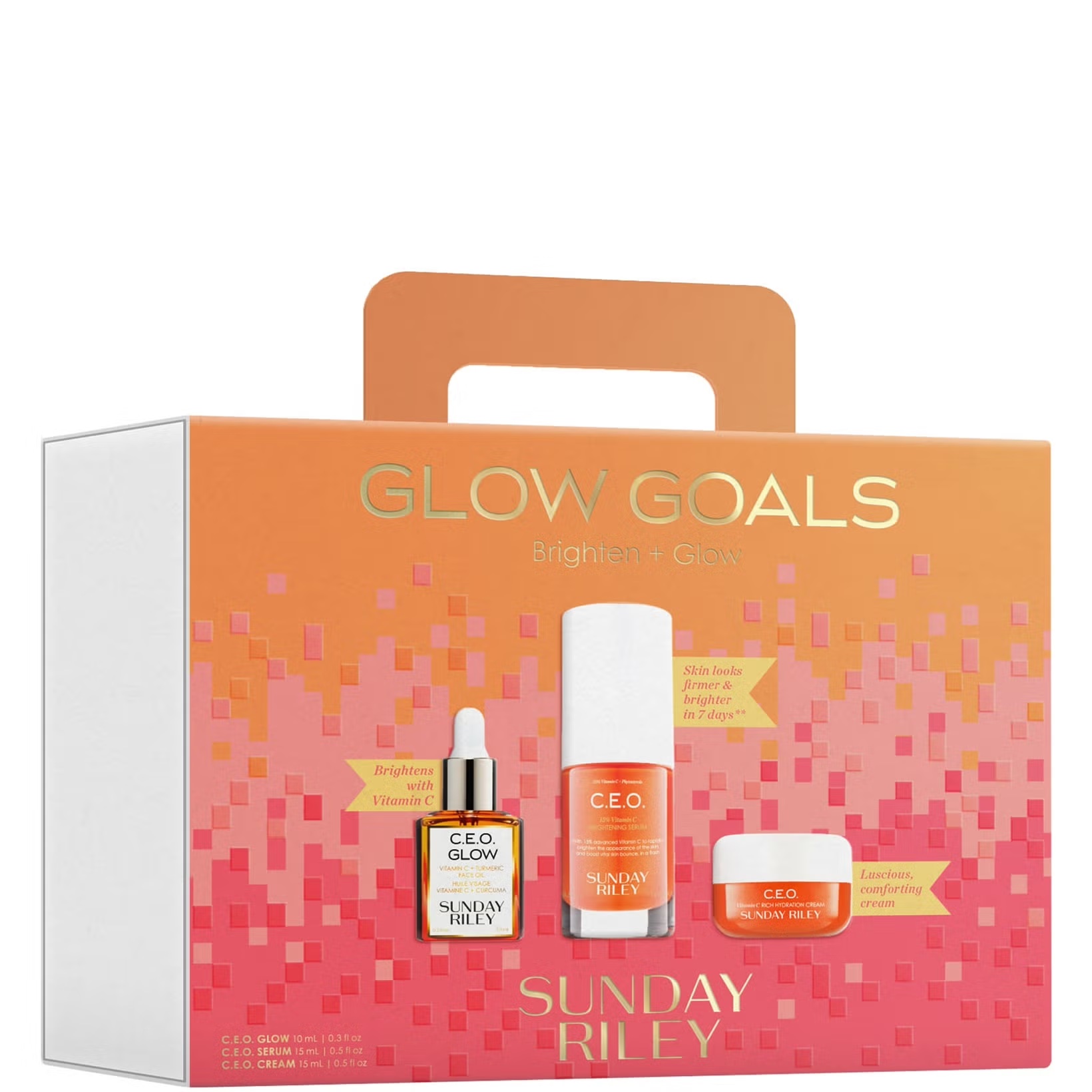 SUNDAY RILEY Sunday Riley Glow Goals Kit купить в Beauty Storage. Быстрая доставка по России и СНГ.
