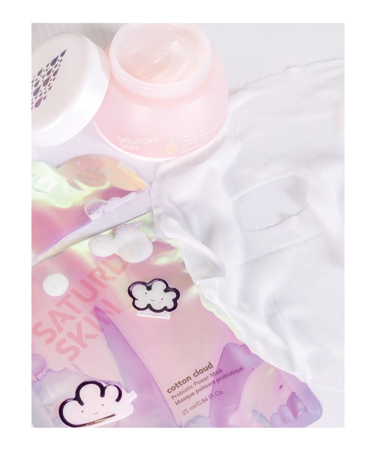 SATURDAY SKIN Cotton Cloud Probiotic Power Mask купить в Beauty Storage. Быстрая доставка по России и СНГ.