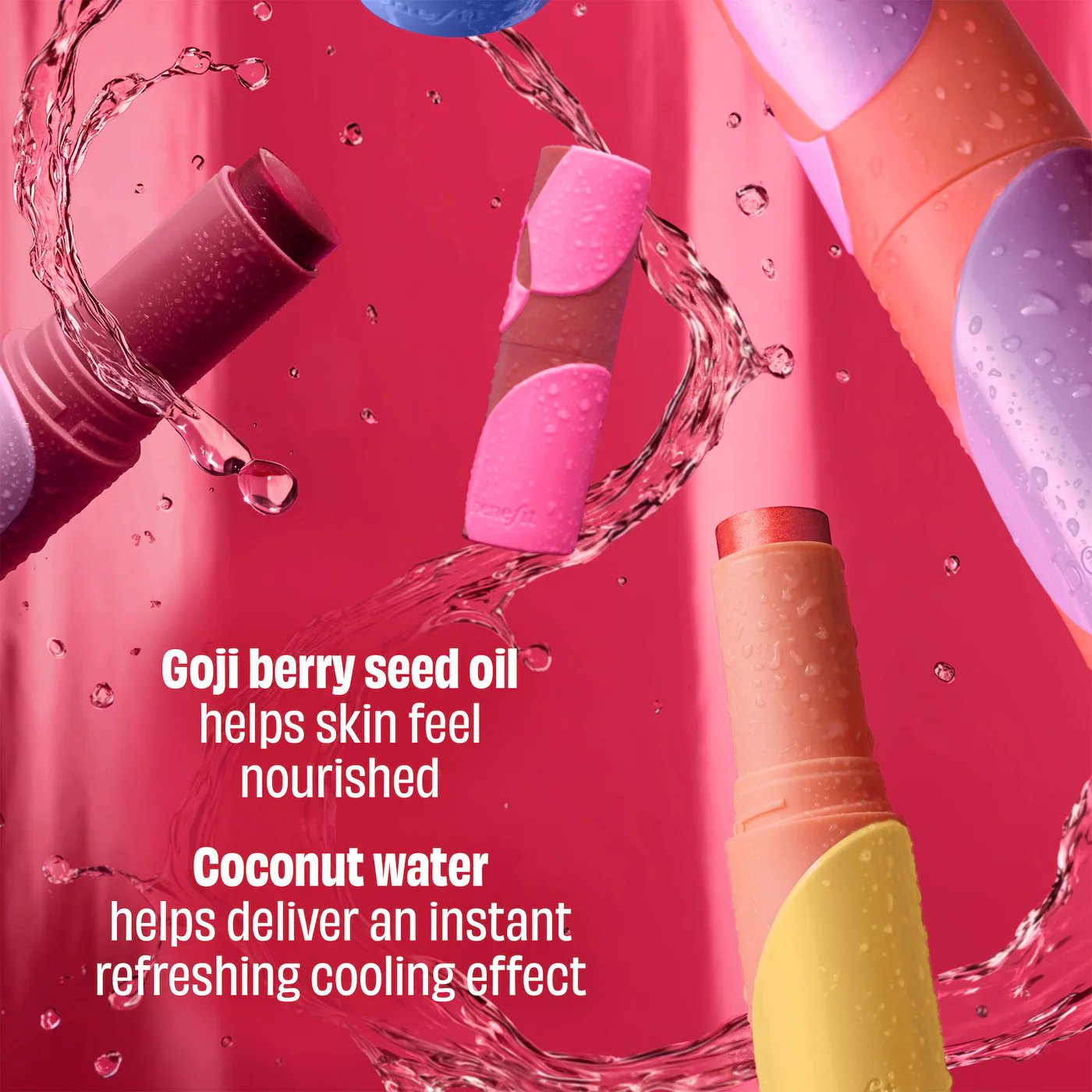 Купить BENEFIT Juice Stick Hydrating Dewy Gel Blush Stick на Beautystorage.ru. Быстрая доставка по России и СНГ.