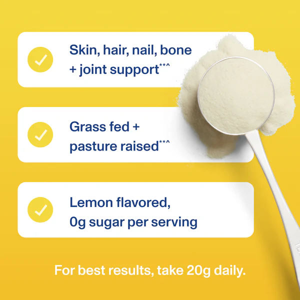 VITAL PROTEINS Lemon Collagen Peptides купить в Beauty Storage. Быстрая доставка по России и СНГ.