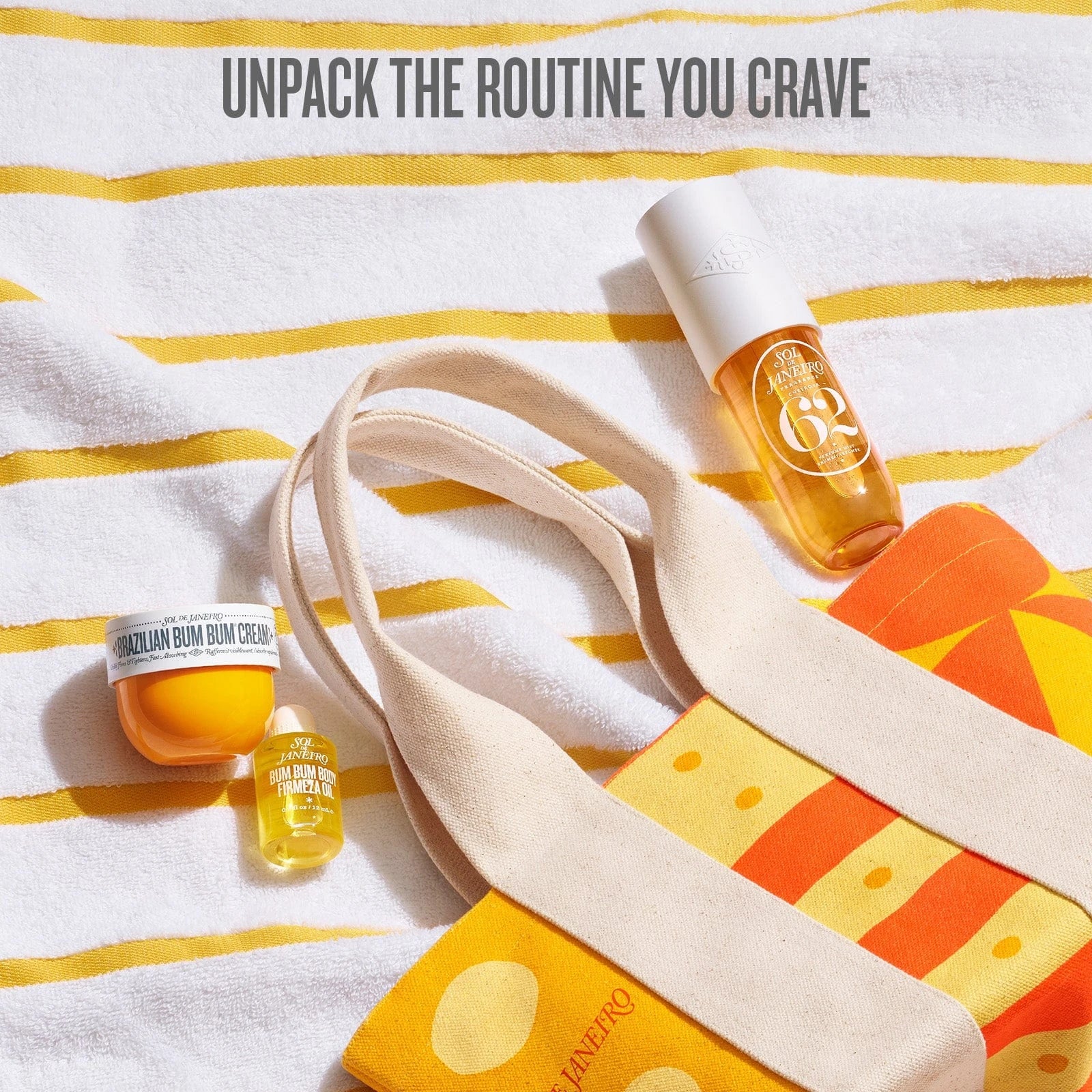 SOL DE JANEIRO Limited Edition Sol Tote + Body Essentials Set купить в Beauty Storage. Быстрая доставка по России и СНГ.