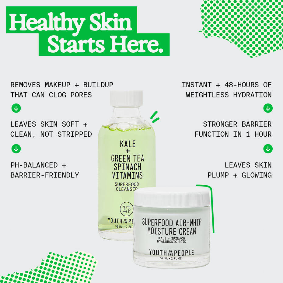 YOUTH TO THE PEOPLE Superfood Daily Duo Kit купить в Beauty Storage. Быстрая доставка по России и СНГ.