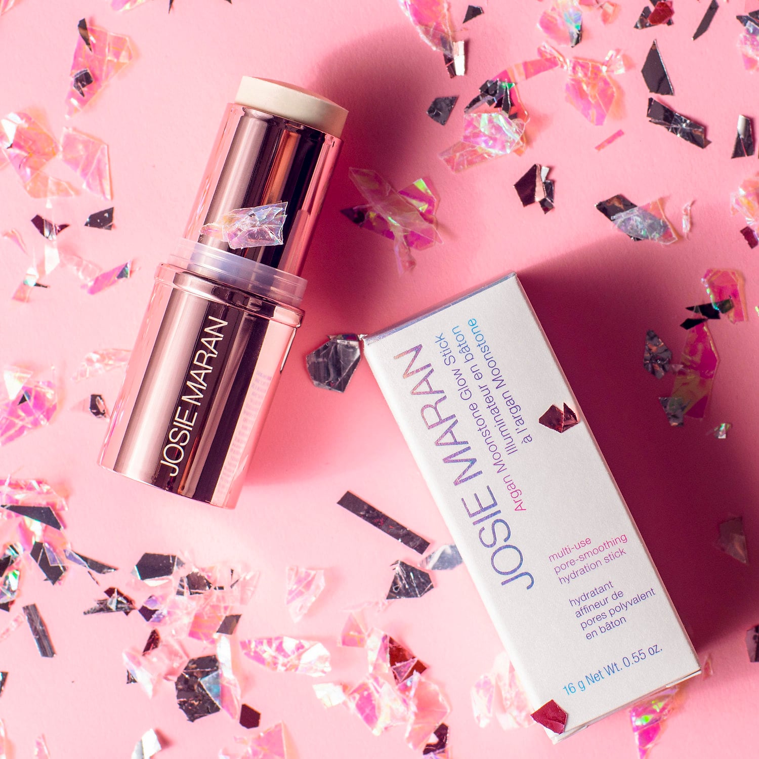 JOSIE MARAN Argan Moonstone Glow Highlighting Stick