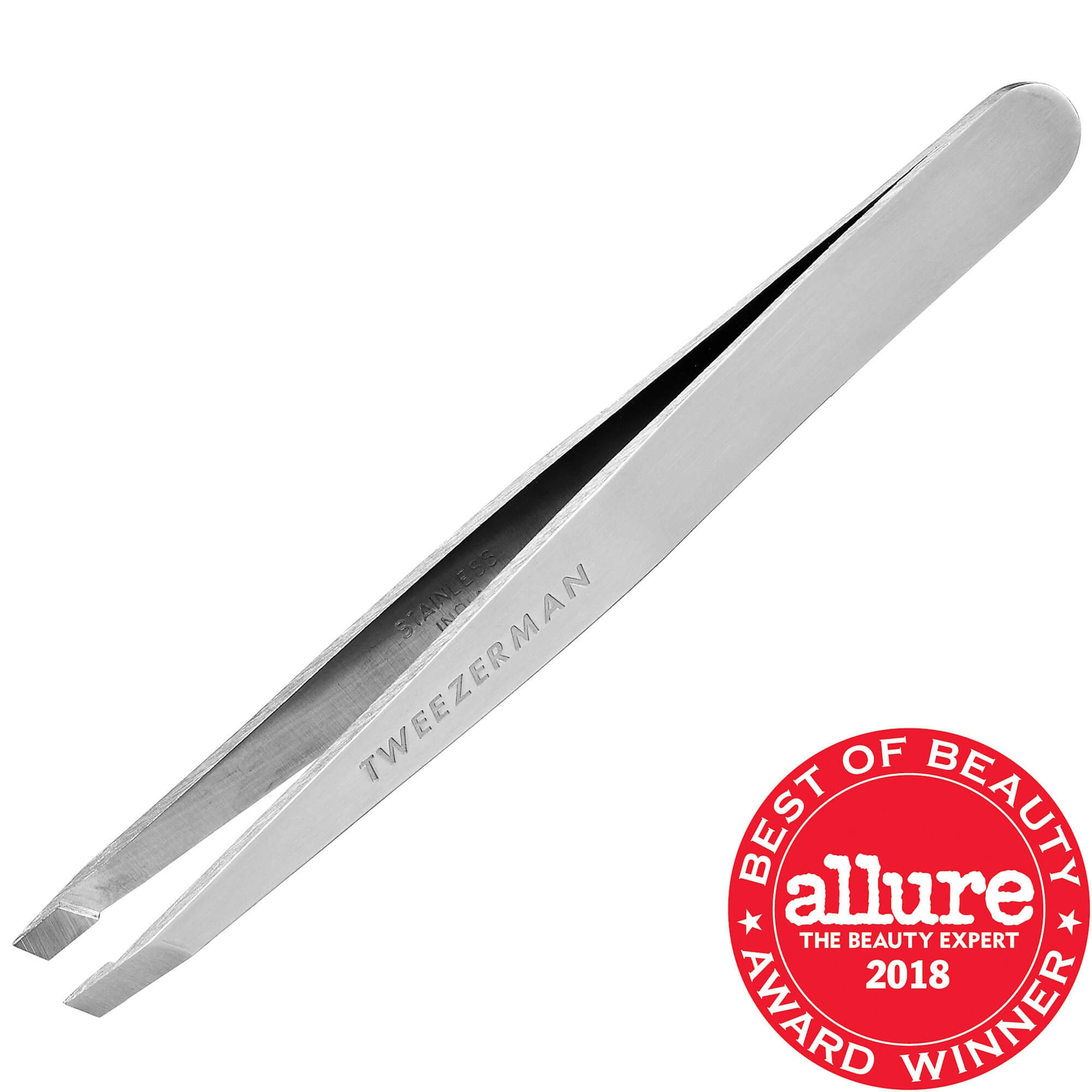 TWEEZERMAN Stainless Steel Slant Tweezer