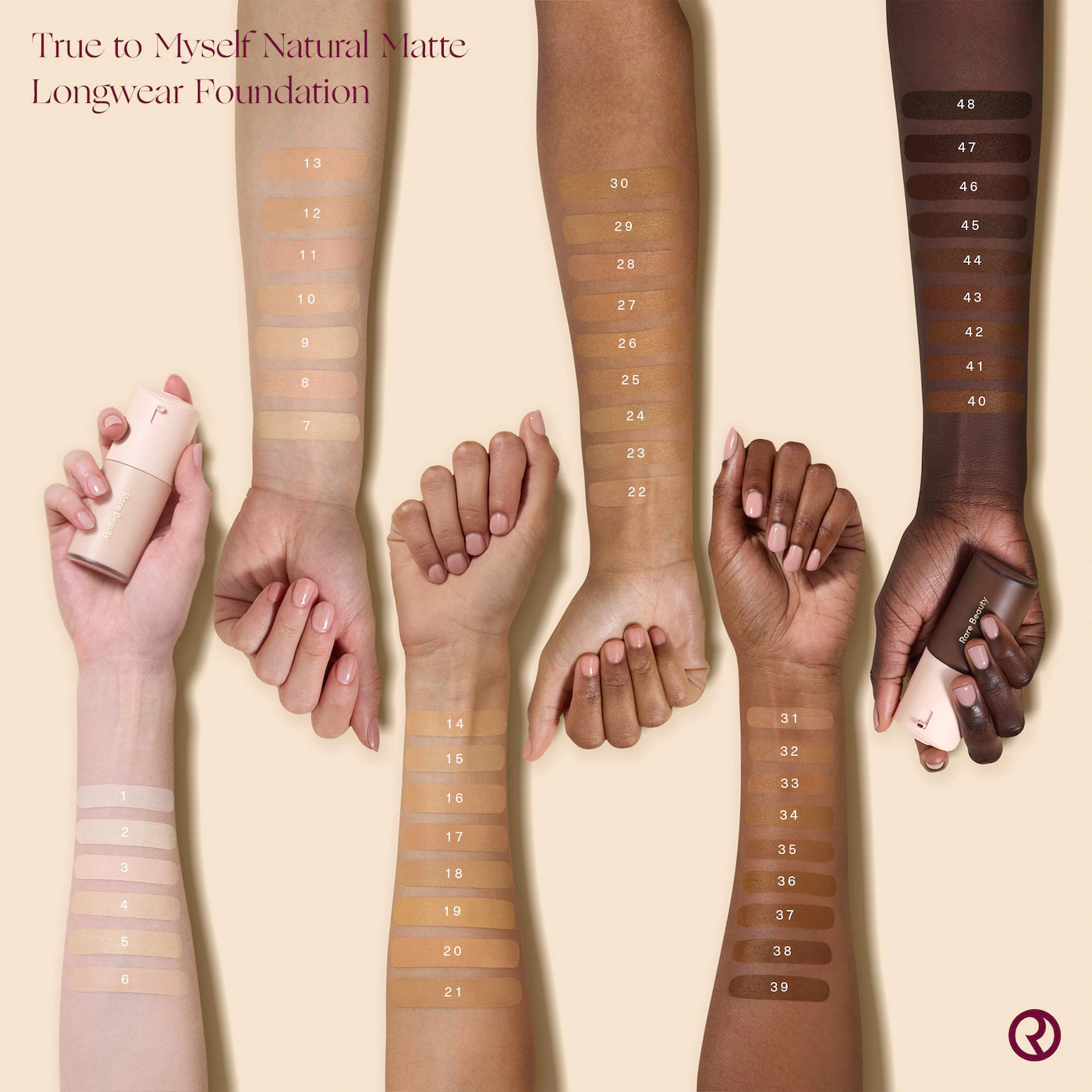 Купить RARE BEAUTY by Selena Gomez True to Myself Natural Matte Longwear Foundation ​ на Beautystorage.ru. Быстрая доставка по России и СНГ.
