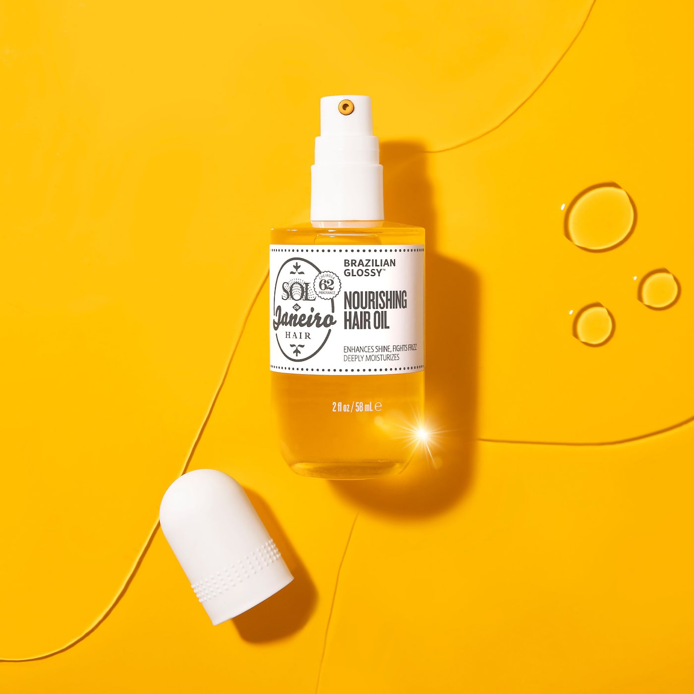 SOL DE JANEIRO Brazilian Glossy™ Nourishing Anti-Frizz Hair Oil купить в Beauty Storage. Быстрая доставка по России и СНГ.