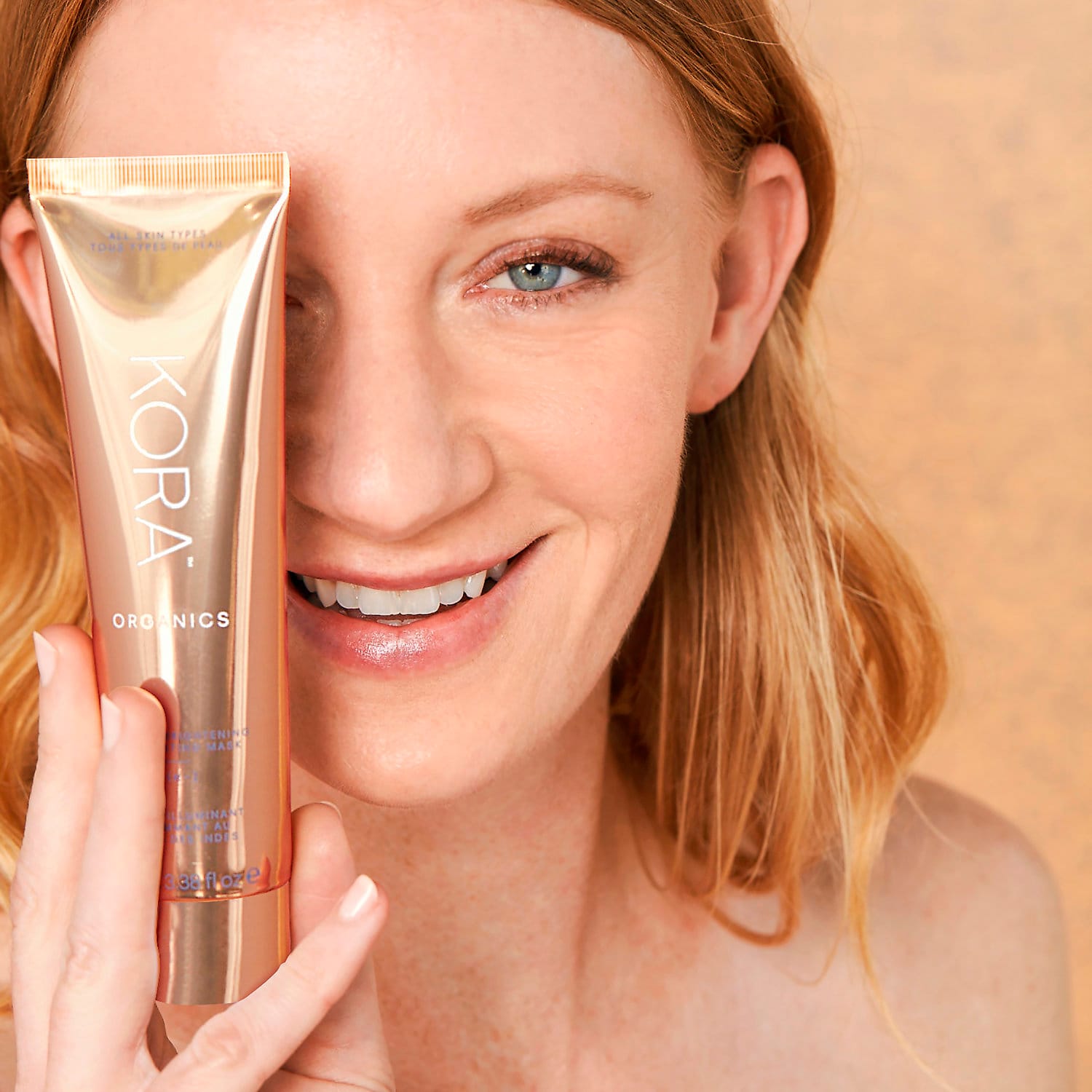 KORA ORGANICS Turmeric 2-in-1 Brightening & Exfoliating Mask