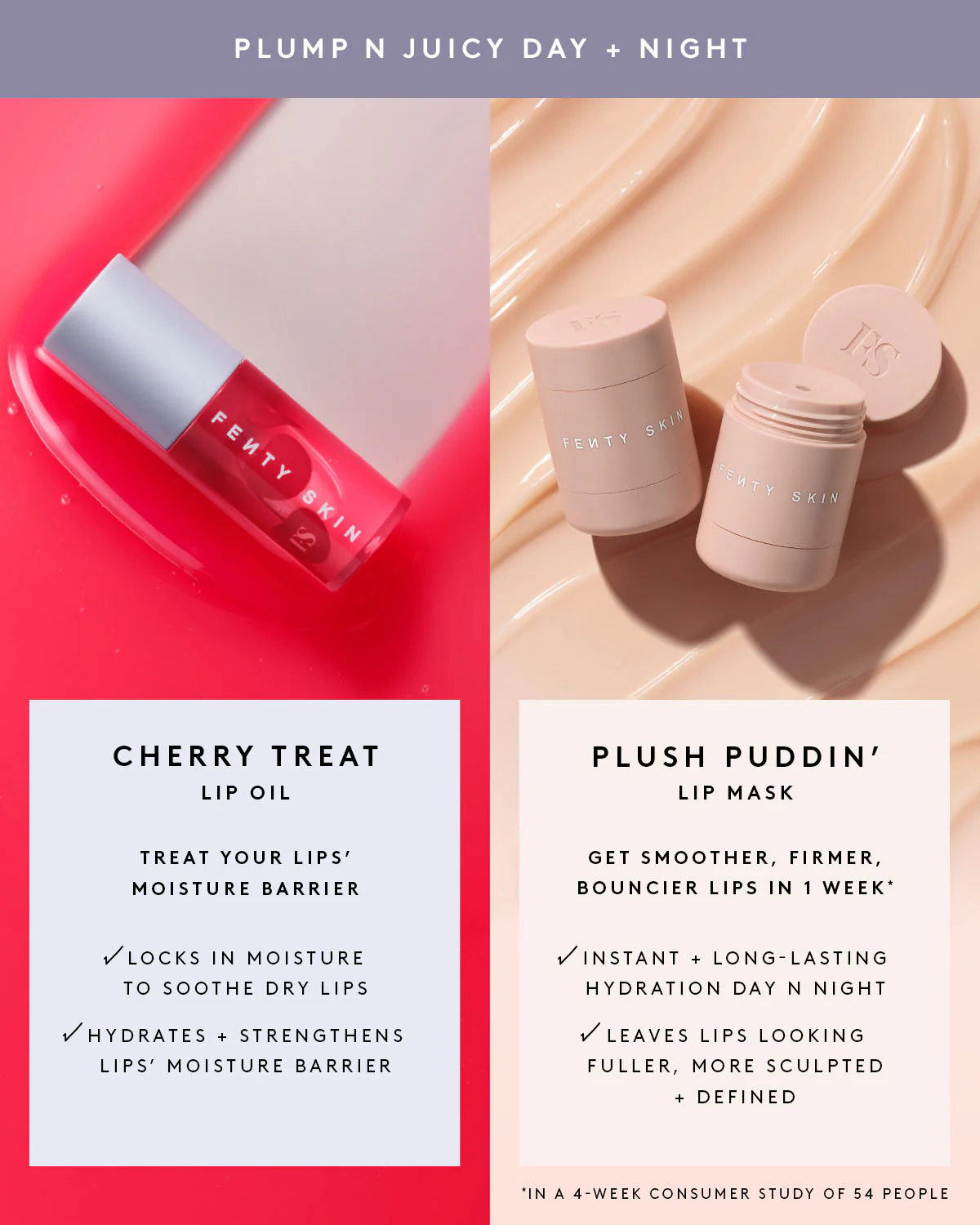 FENTY BEAUTY Perfect Puck'r Hydrating Lip Care Duo купить в Beauty Storage. Быстрая доставка по России и СНГ.